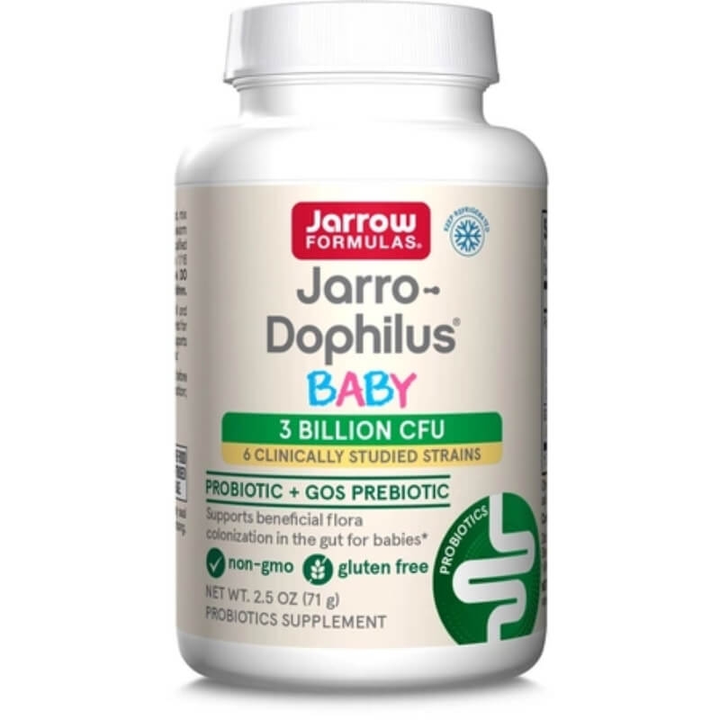 Probiotice si prebiotice Baby's Jarro-Dophilus + GOS Jarrow Formulas, 71 g, Secom