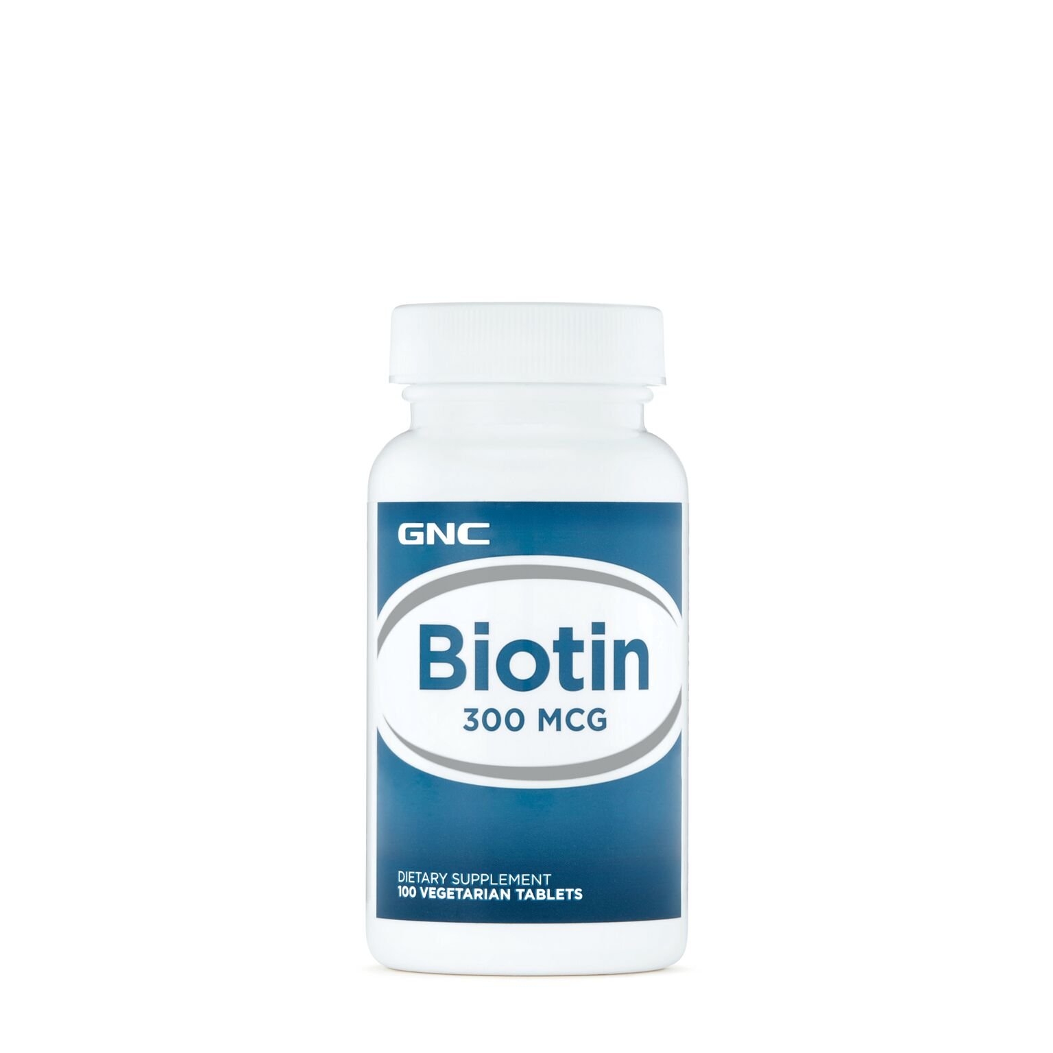 Biotina 300 mcg, 100 tablete, GNC