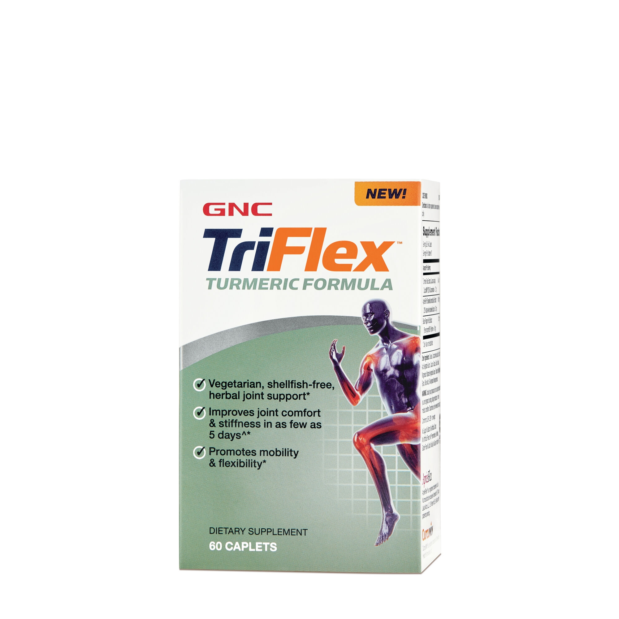 Formula pentru sanatatea articulatiilor cu turmeric TriFlex, 60 tablete, GNC