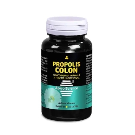 Propolis Colon, 60 capsule, ApicolScience Propolis Colon, 60 capsule, ApicolScience