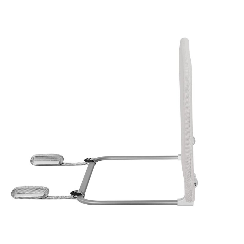 Protectie laterala pat, Lionelo, Lora, Pliabila, Sistem de blocare StandSafe, Geanta de transport inclusa, 105 x 45 cm, Bej