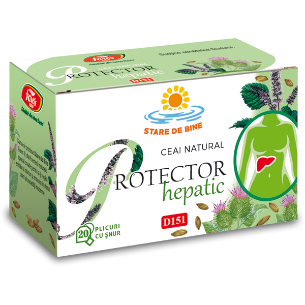 Fares - Ceai Protector Hepatic D151 20plicuri