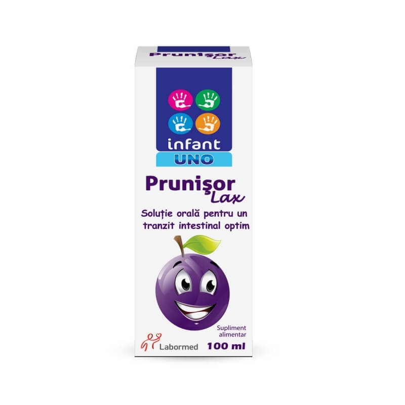 Prunisor Lax sirop Infant Uno, 100 ml, Labormed