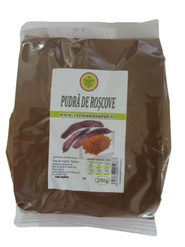Pudra de roscove, 250 g, Natural Seeds