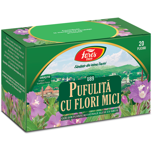 Fares - Ceai pufulita cu flori mici 20plicuri