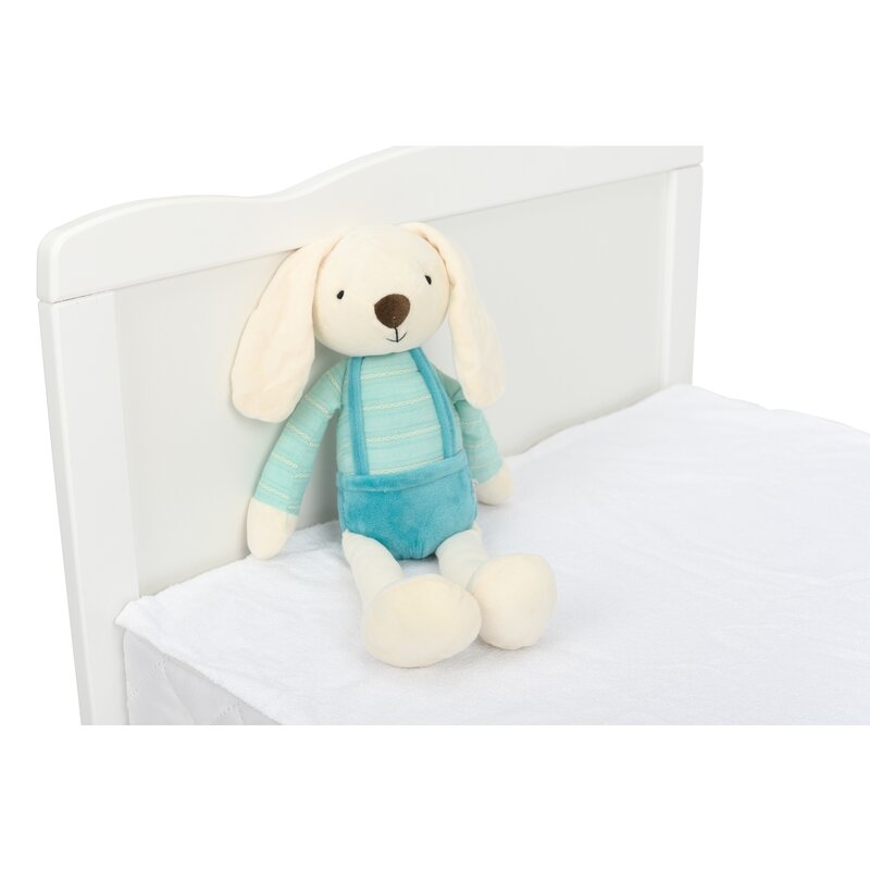 Qmini - Protectie impermeabila pentru patuturi 140x70 cm, Alb