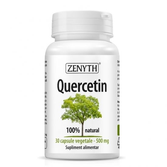 Quercetin 500 mg, 30caps, Zenyth