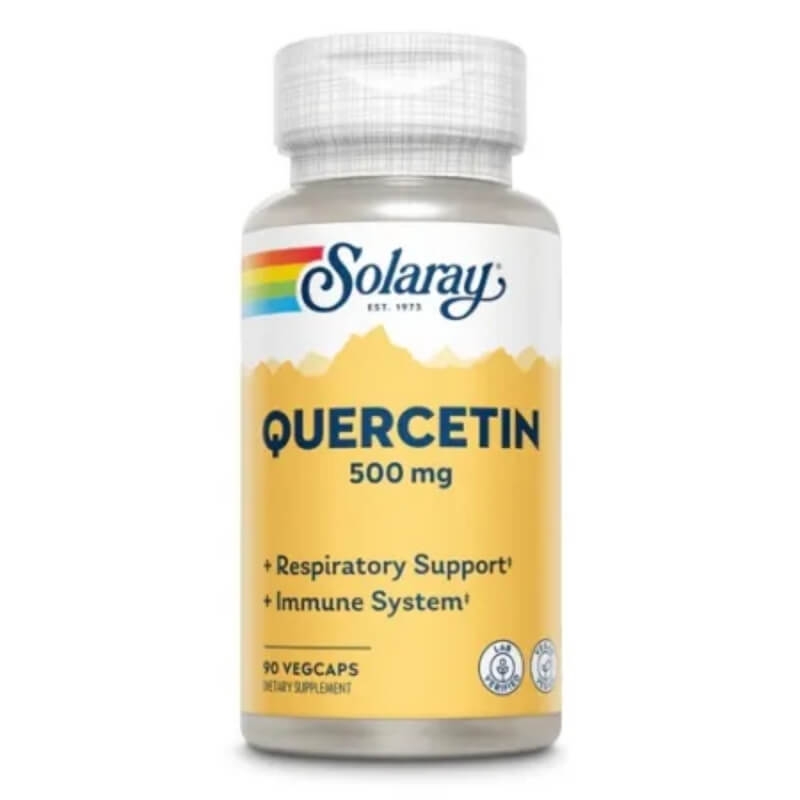 Quercetin 500 mg Solaray, 90 capsule, Secom
