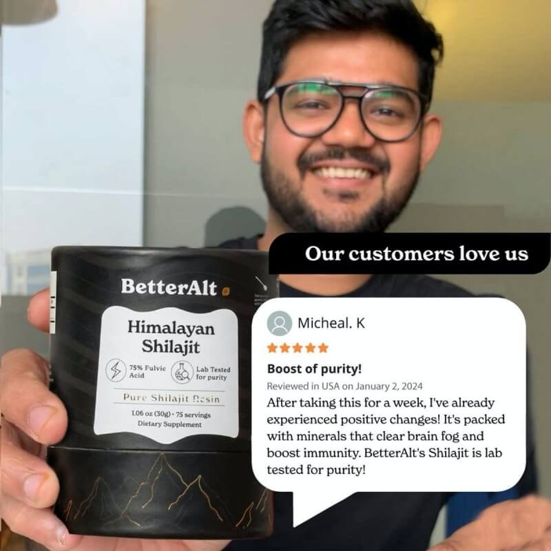Rasina pura de Shilajit din Himalaya Better Alt, 30 g, GNC