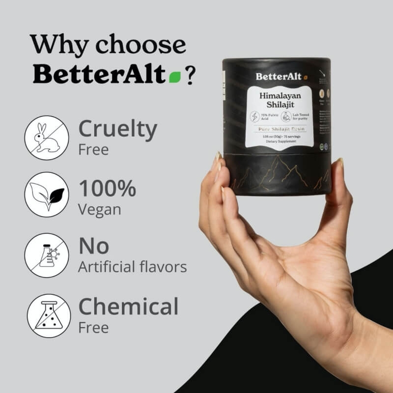 Rasina pura de Shilajit din Himalaya Better Alt, 30 g, GNC