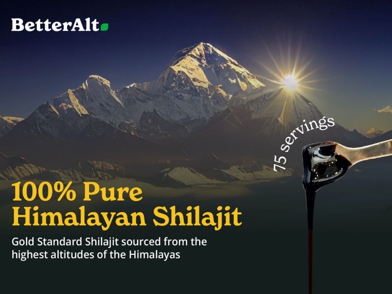 Rasina pura de Shilajit din Himalaya Better Alt, 30 g, GNC