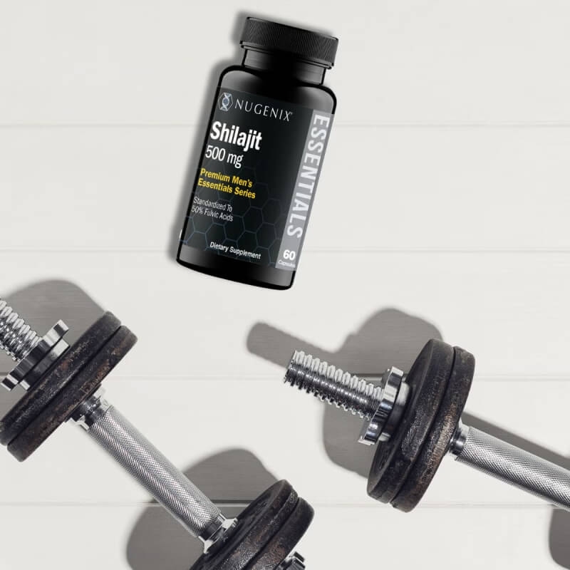 Rasina pura de Shilajit din Himalaya Nugenix, 60 capsule, GNC