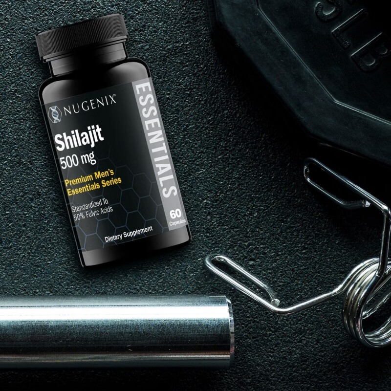 Rasina pura de Shilajit din Himalaya Nugenix, 60 capsule, GNC