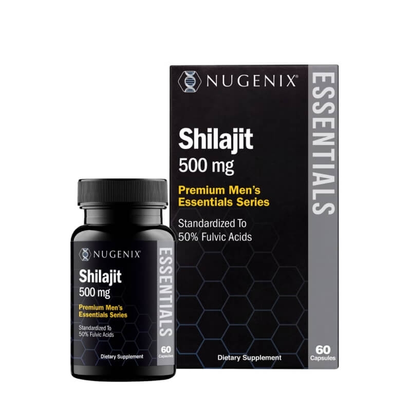 Rasina pura de Shilajit din Himalaya Nugenix, 60 capsule, GNC