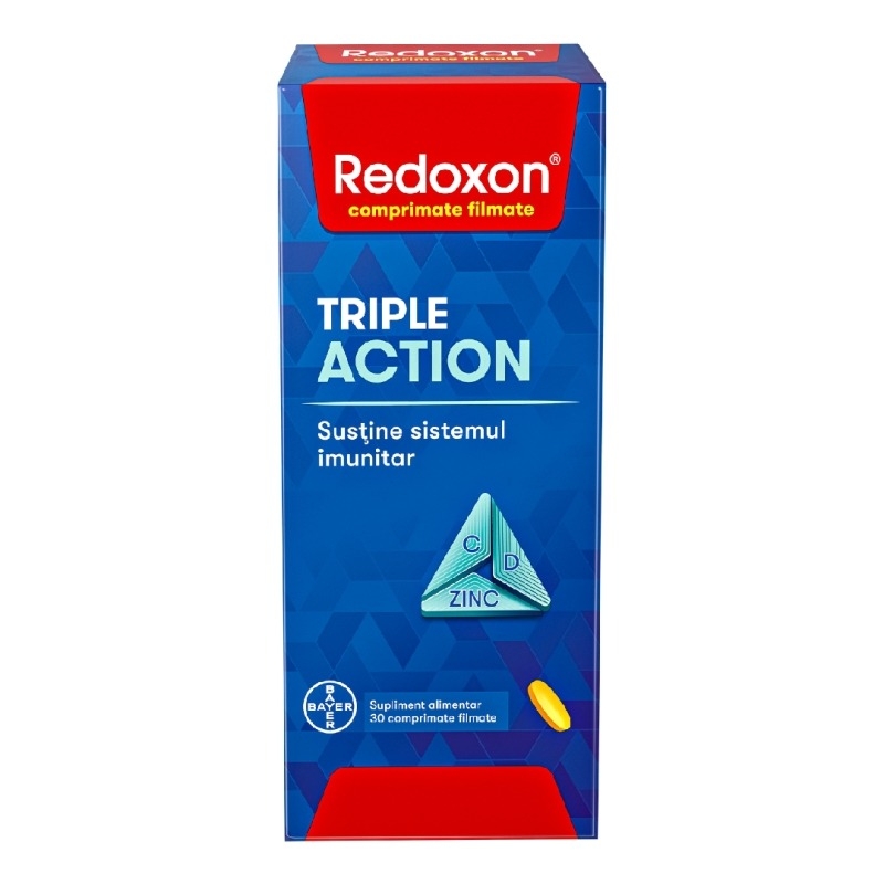Redoxon Triple Action, 30 comprimate, Bayer