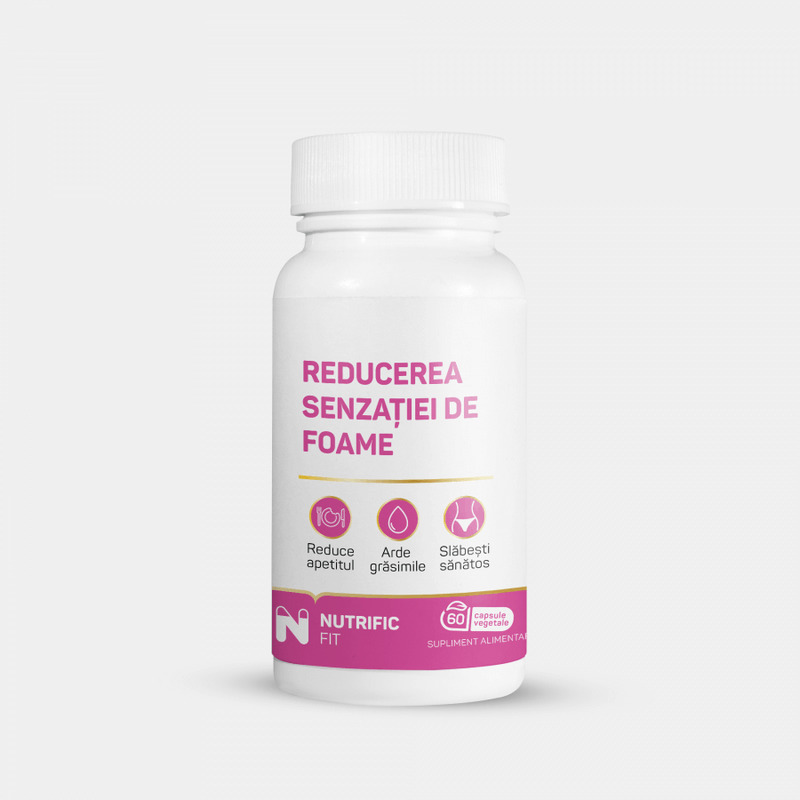 Reducerea senzatiei de foame, 60 capsule vegetale, Nutrific