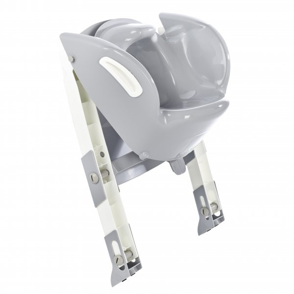 Reductor pentru toaleta cu scarita Kiddyloo GREY CHARM