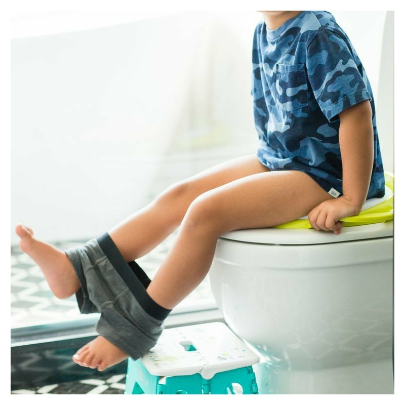 Reductor toaleta, Poti, Cu perna confortabila si detasabila, Fara BPA, Bbluv, Pink