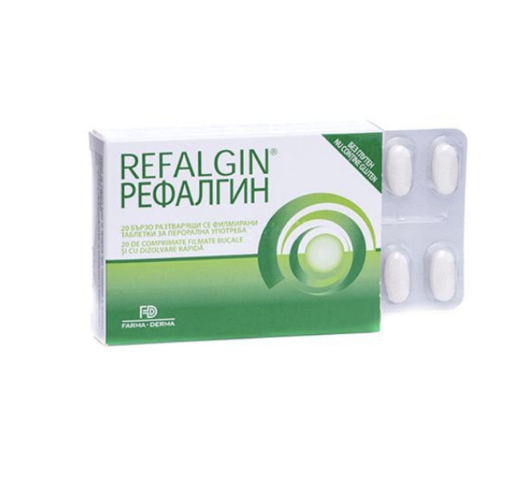 Refalgin, 20 comprimate, Farma-Derma