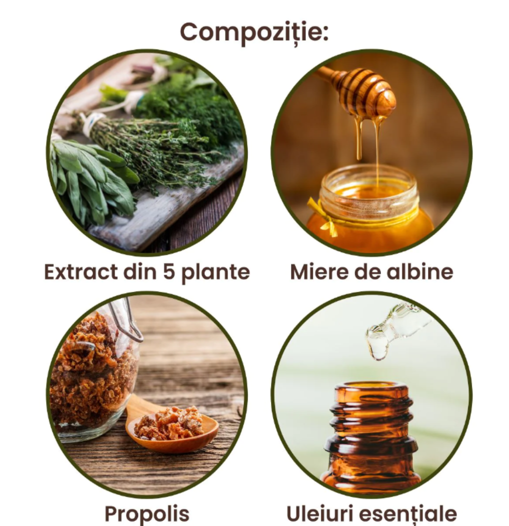 Faunus Plant - Sirop Respiratorus, miere si propolis 200ml