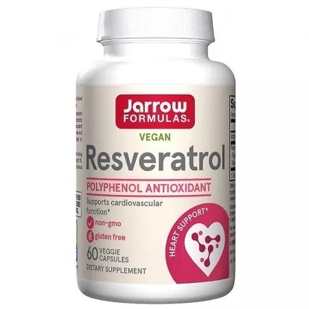 Resveratrol 100 mg Jarrow Formulas, 60 capsule vegetale, Secom