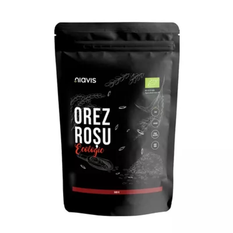 Orez rosu ecologic, 500 g, Niavis