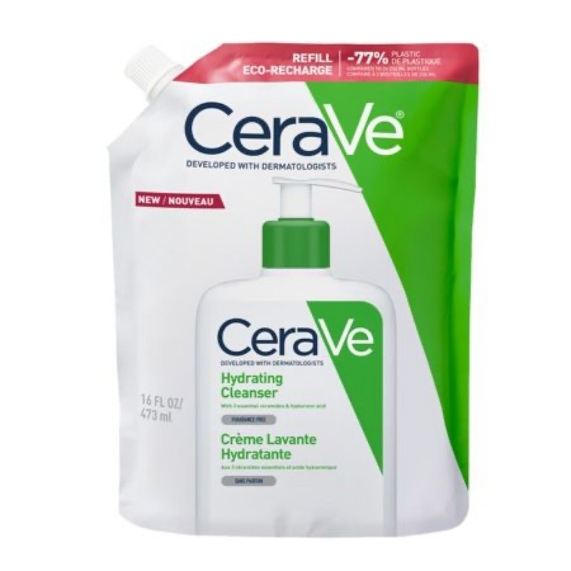 Rezerva gel de spalare hidratant pentru piele normala si uscata, 473 ml, Cerave