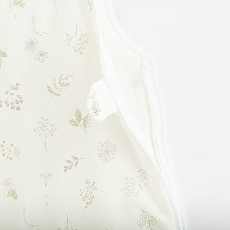 Sac de dormit, New Baby, Din bumbac, Certificat Oeko Tex Standard 100, Cu fermoar, 50x70 cm, 0-6 luni, Zoe