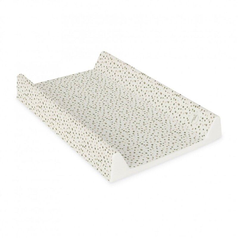 Saltea de infasat, Ceba Baby, Basic, 50x70 cm, Atasabila la patut, Fara BPA, 0 luni+, Spots