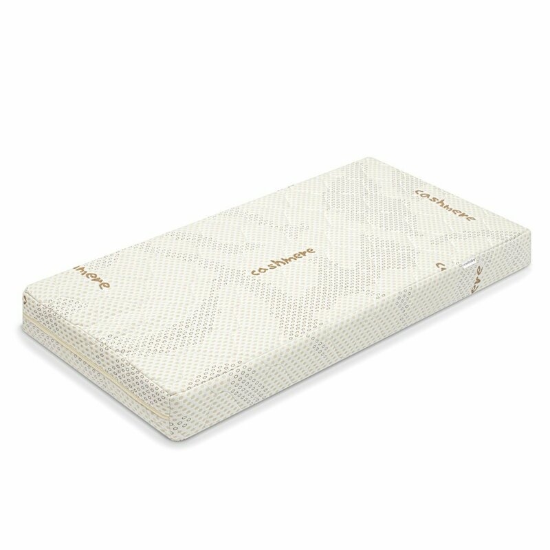 Saltea patut, New Baby, Classy, Din spuma Visco, Cu husa detasabila, Din Casmir, 120x60x11 cm, Beige