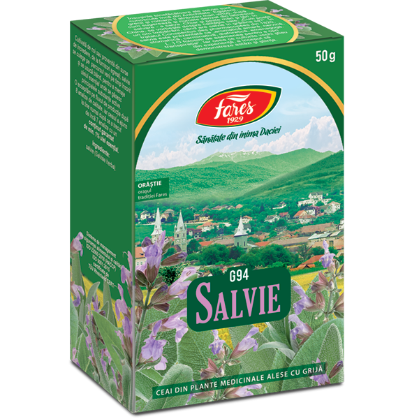 Fares - Ceai frunze de salvie 50g