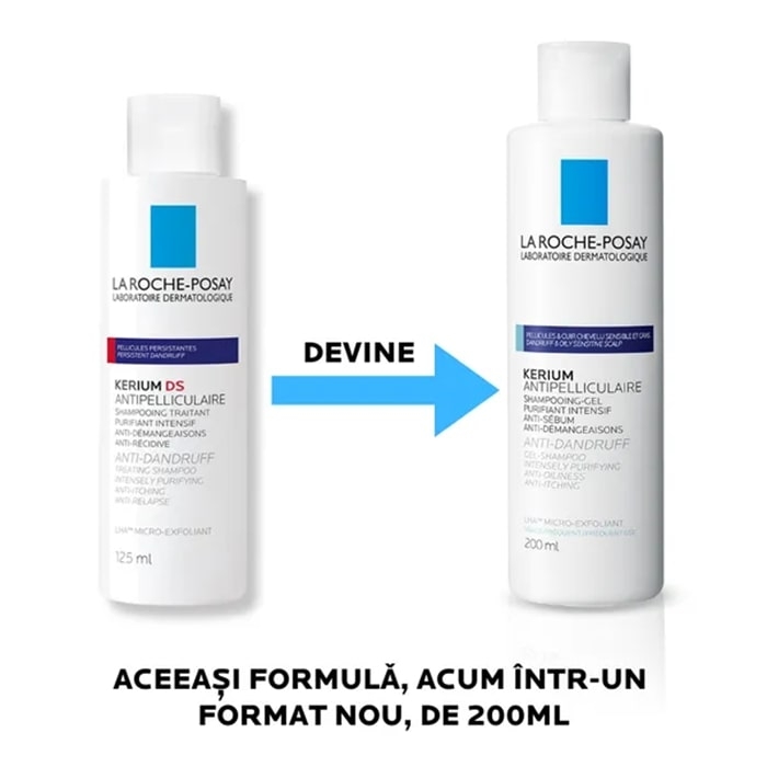 Sampon anti-matreata Kerium, 200 ml, La Roche-Posay