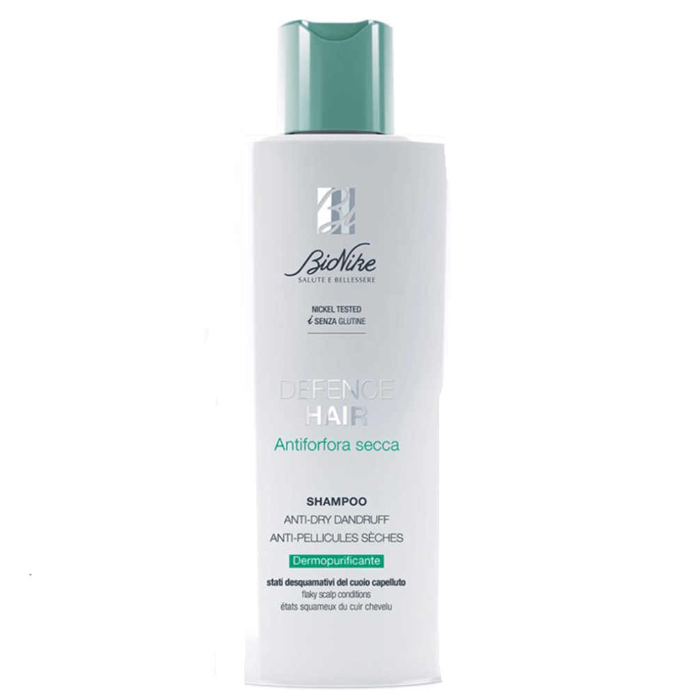 Sampon anti-matreata pentru par uscat Defence Hair, 200ml, BioNike