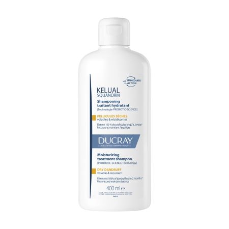 Sampon anti-matreata uscata Kelual Squanorm, 400 ml, Ducray