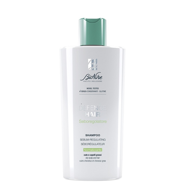 Sampon de reglare a sebumului Defence Hair, 200 ml, BioNike