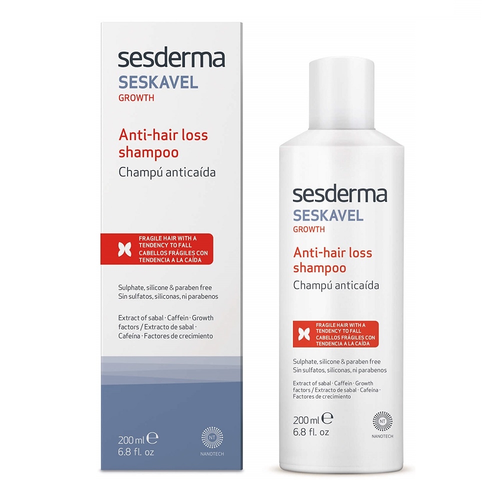 Sesderma - Seskavel Growth sampon impotriva caderii parului 200ml