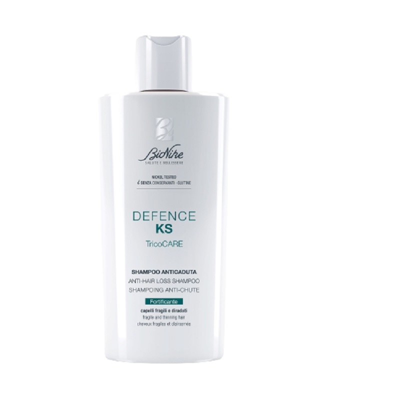 Sampon intensiv importiva caderii parului Defence KS TricoCare, 200 ml, BioNike