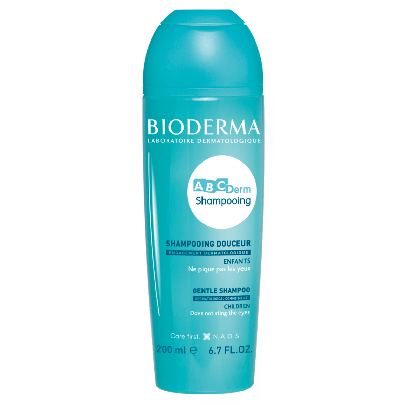 Sampon pentru curatarea delicata a copiilor ABCDerm, 200 ml, Bioderma