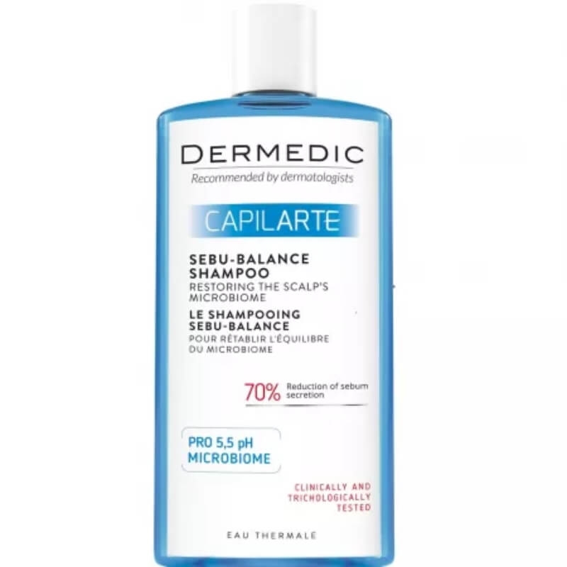 Sampon seboregulator Sebu-Balance Capilarte, 300 ml, Dermedic