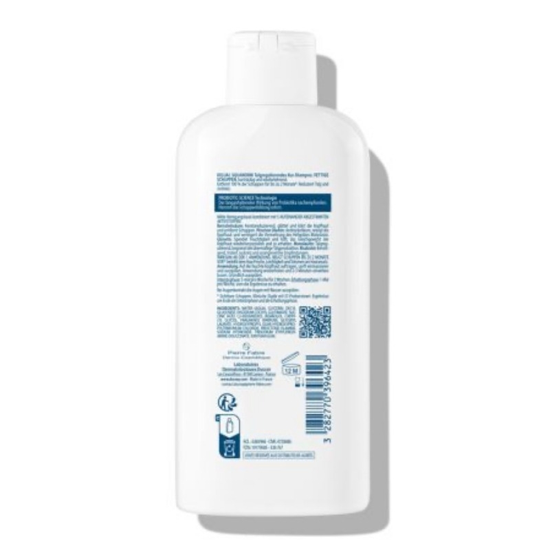 Sampon  anti-matreata grasa Kelual Squanorm, 200 ml, Ducray