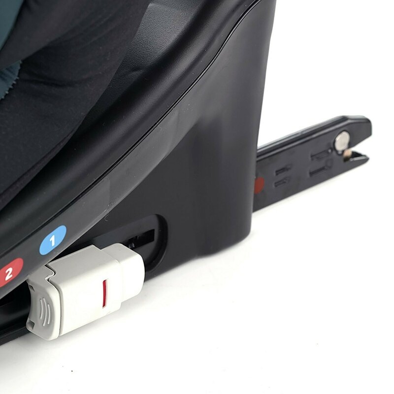 Scaun auto, Be Cool, Easy I-Size, Rotire 360 grade, 40 - 150 cm, 0 - 36 kg, Cu Isofix si Centura Top Tether, Conform cu standardul european de securitate ECE R129, Antracita