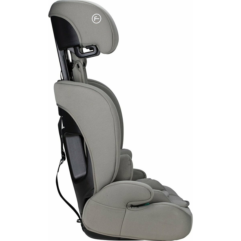 Scaun auto pentru copii, Uran, I-Size, 76 - 150 cm/ 1 - 12 ani, Cu tetiera reglabila in 14 pozitii, Conform cu standardul european de securitate ECE R129, FreeON, Khaki Grey