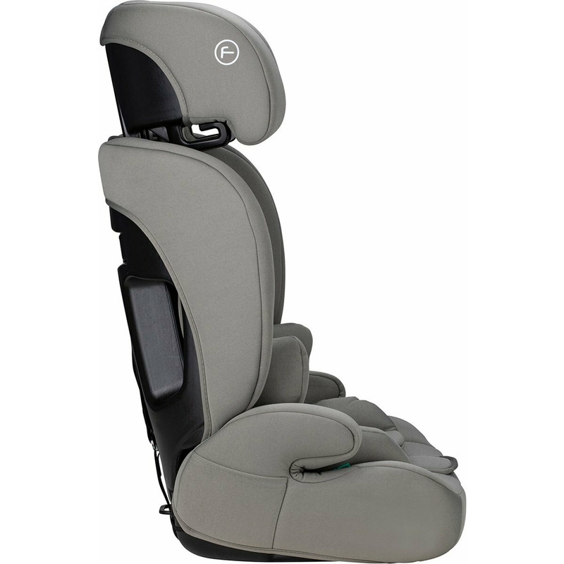 Scaun auto pentru copii, Uran, I-Size, 76 - 150 cm/ 1 - 12 ani, Cu tetiera reglabila in 14 pozitii, Conform cu standardul european de securitate ECE R129, FreeON, Khaki Grey
