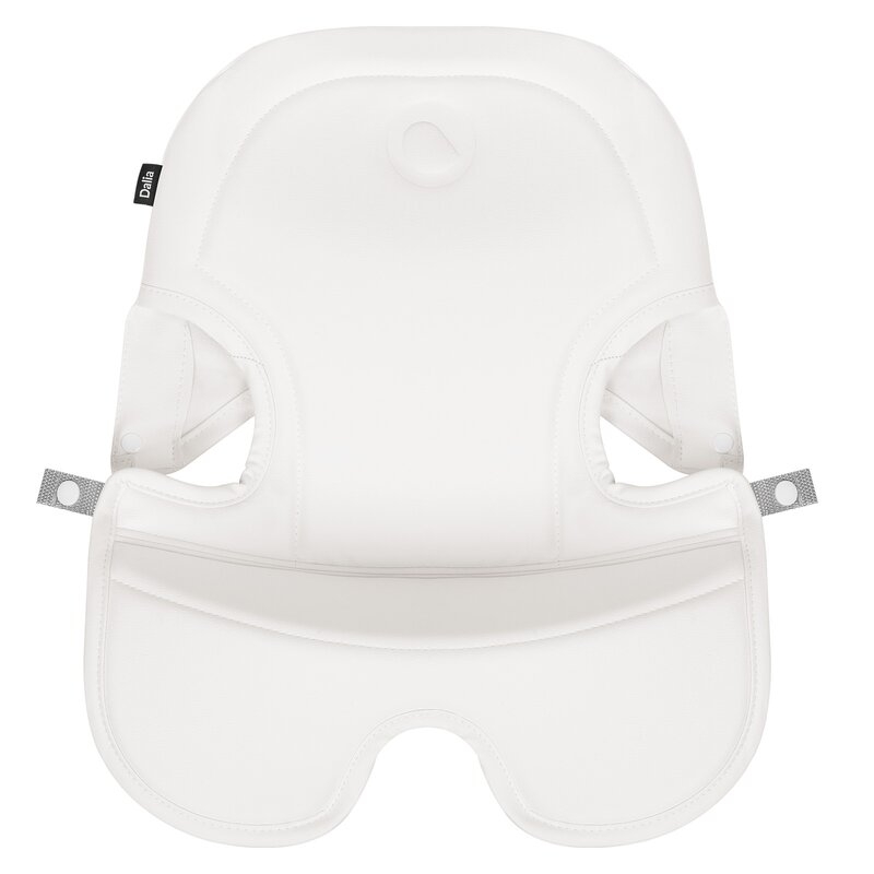 Scaun de masa, Lionelo, Dalia, 2 in 1, Transformabil, Cu 2 suporturi pentru picioare, Cu tavita detasabila, Sustine 60 kg, 6 luni+, Conform cu EN14988, Gri