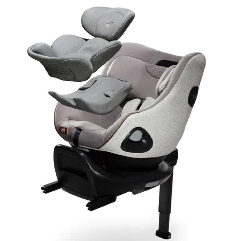 Scaun auto rotativ i-Size i-Harbour Signature Oyster, 40-105 cm, testat ADAC si certificat R129, Joie