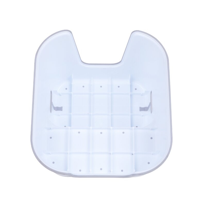 Scaunel Inaltator WC in Doua Trepte, Suprafata antiderapanta, FreeON, White & Grey