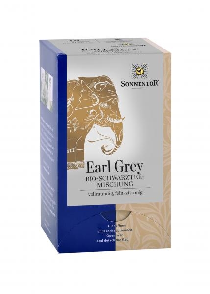 Sonnentor - Ceai negru Earl Grey eco 18 plicuri