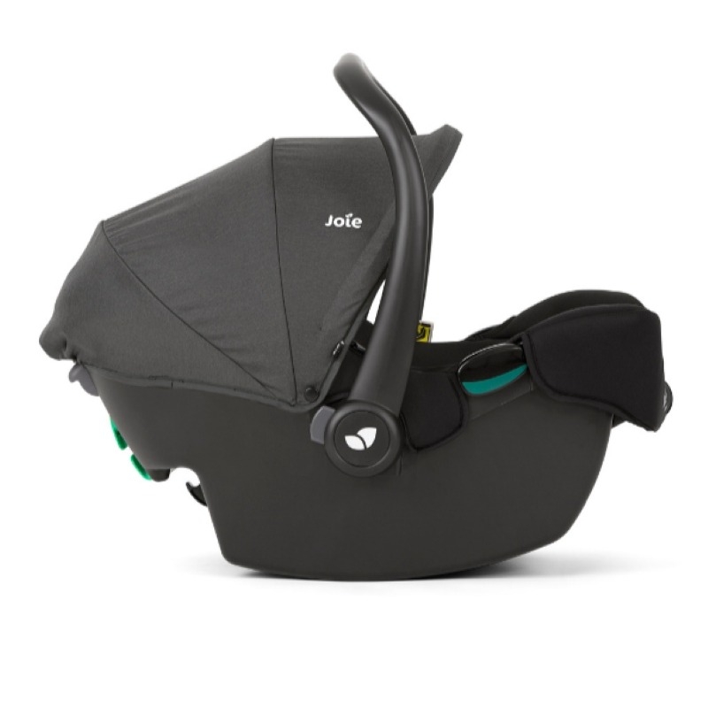 Scoica auto i-Snug 2 cu tetiera reglabila, 40-75 cm, Shale, testata ADAC si certificata R129, Joie