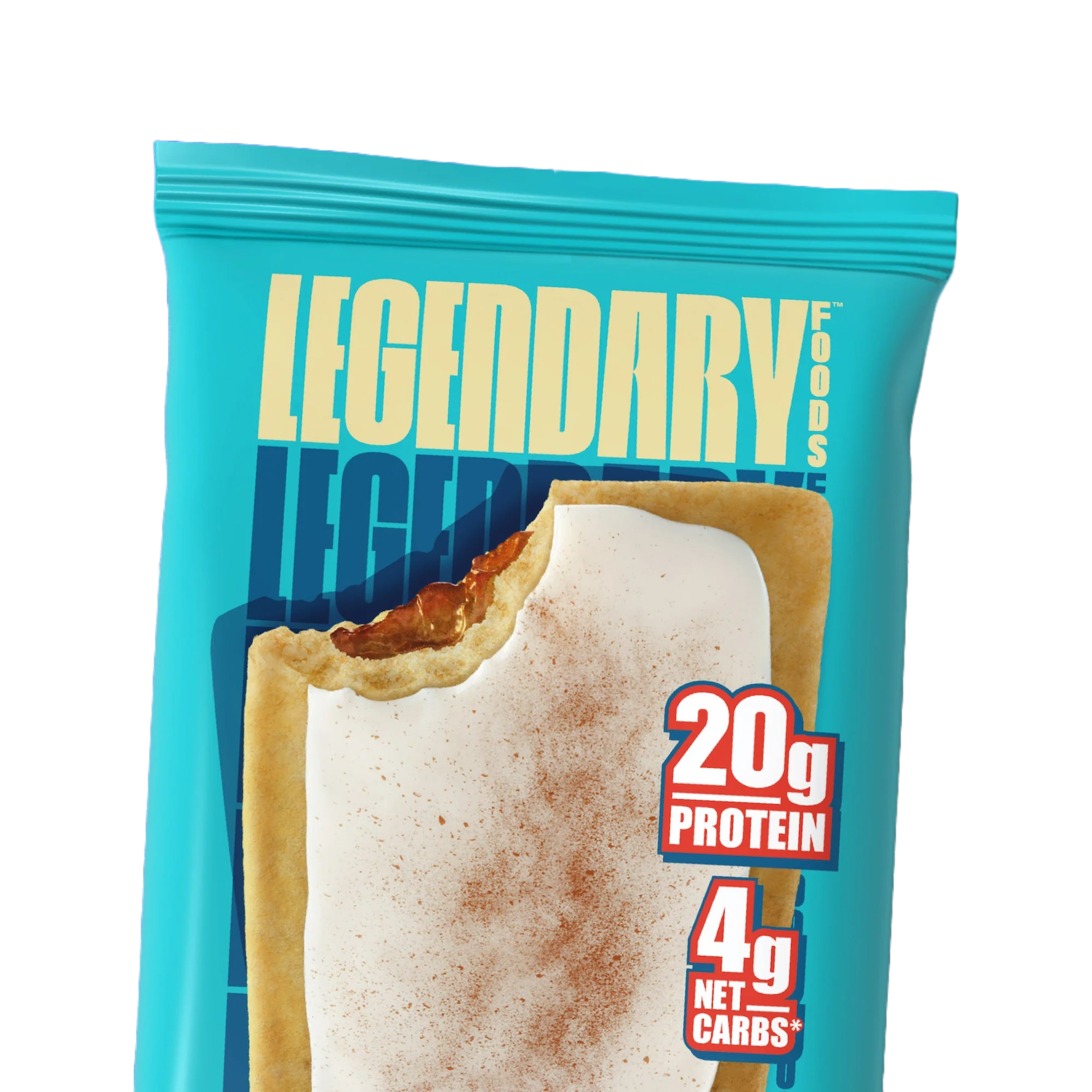 Prajitura proteica cu aroma de scortisoara si zahar brun, 61 g, Legendary Foods