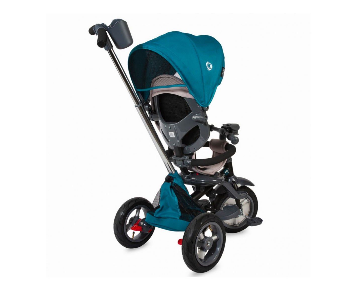 Coccolle Tricicleta multifunctionala 4in1 cu sezut reversibil Velo Air Verde